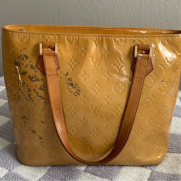 LOUIS VUITTON MONOGRAM VERNIS HOUSTON ~~VINTAGE~< - Picture 3 of 15